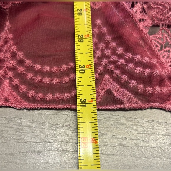 SIMPLY COUTURE Women's Lace Blouse Long‎ Sleeve Cowl Neck Chiffon Layers Shirt. - Picture 10 of 14